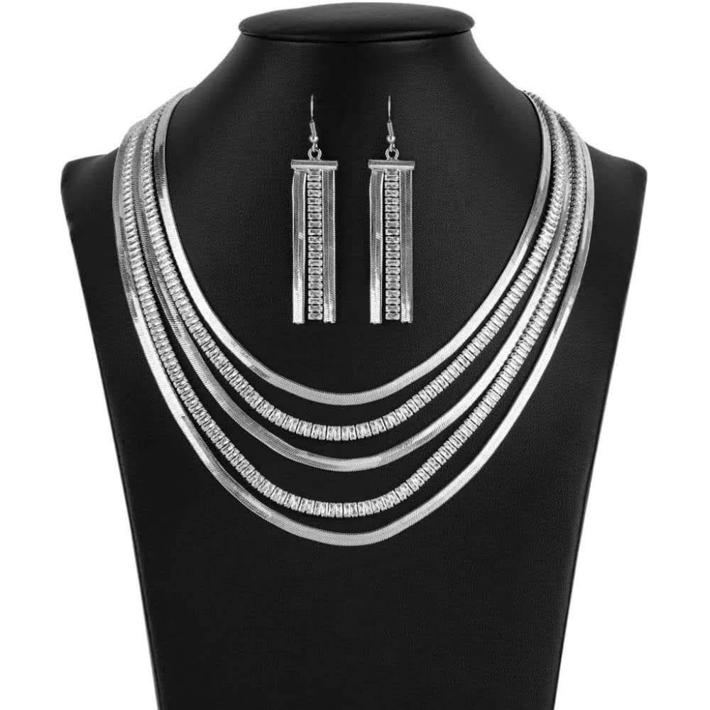 Necklace and Earrings